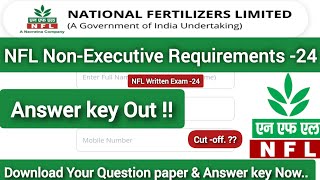 #nflquestion NFL Non-Executive Official Answer Key out !! NFL Non-Executive expected Cut -off ?? nfl