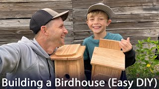 Easy DIY Birdhouse with 1 Piece of Wood!