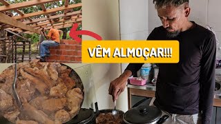 CRIANÇAS ÓRFÃOS CHEGOU O DIA! NOVA COZINHA COBRINDO E ADRIANO PREPAROU PARA O PEDREIRO GIL