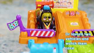 Toot Toot Drivers Launch \u0026 Spin Raceway | VTech | Demo