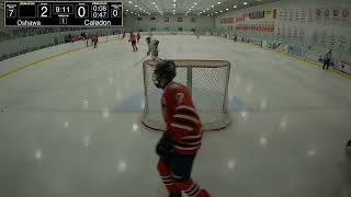 U15BB Oshawa vs Caledon Goalie Cam 1 Dec 6, 2024