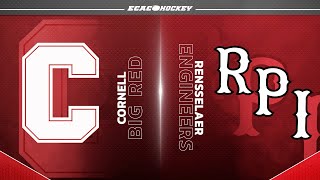 Cornell at RPI | NCAA Women's Ice Hockey | Highlights - February 7, 2025 | #ECACHockey