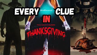 Every Clue to solve THANKSGIVING