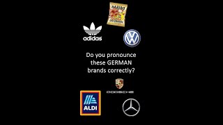 Do you pronounce these German brands correctly? 🧐🇩🇪 [Quick summary of my most popular YT video😊]