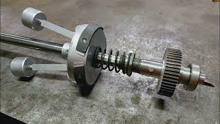 Centrifugal conical brake for wind turbine PART 2