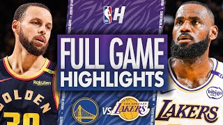 Los Angeles Lakers vs Golden State Warriors - Full Game Highlights | January 25, 2025 NBA Season