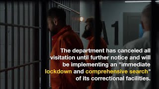 TDCJ GOES UNDER LOCKDOWN
