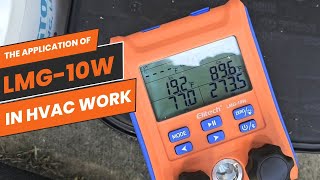 The Application of LMG-10W Digital Manifold Gauge In HVAC Work -Elitech