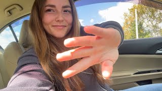 Car Hand/Camera Movements ASMR~Whispers