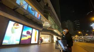 Admiralty Pacific Place | 網絡歌手樂樂 - 《及時擁抱+藍色街燈》| 金鐘太古廣場 Busking 2021/3/27 | 原唱：黎明LeonLai