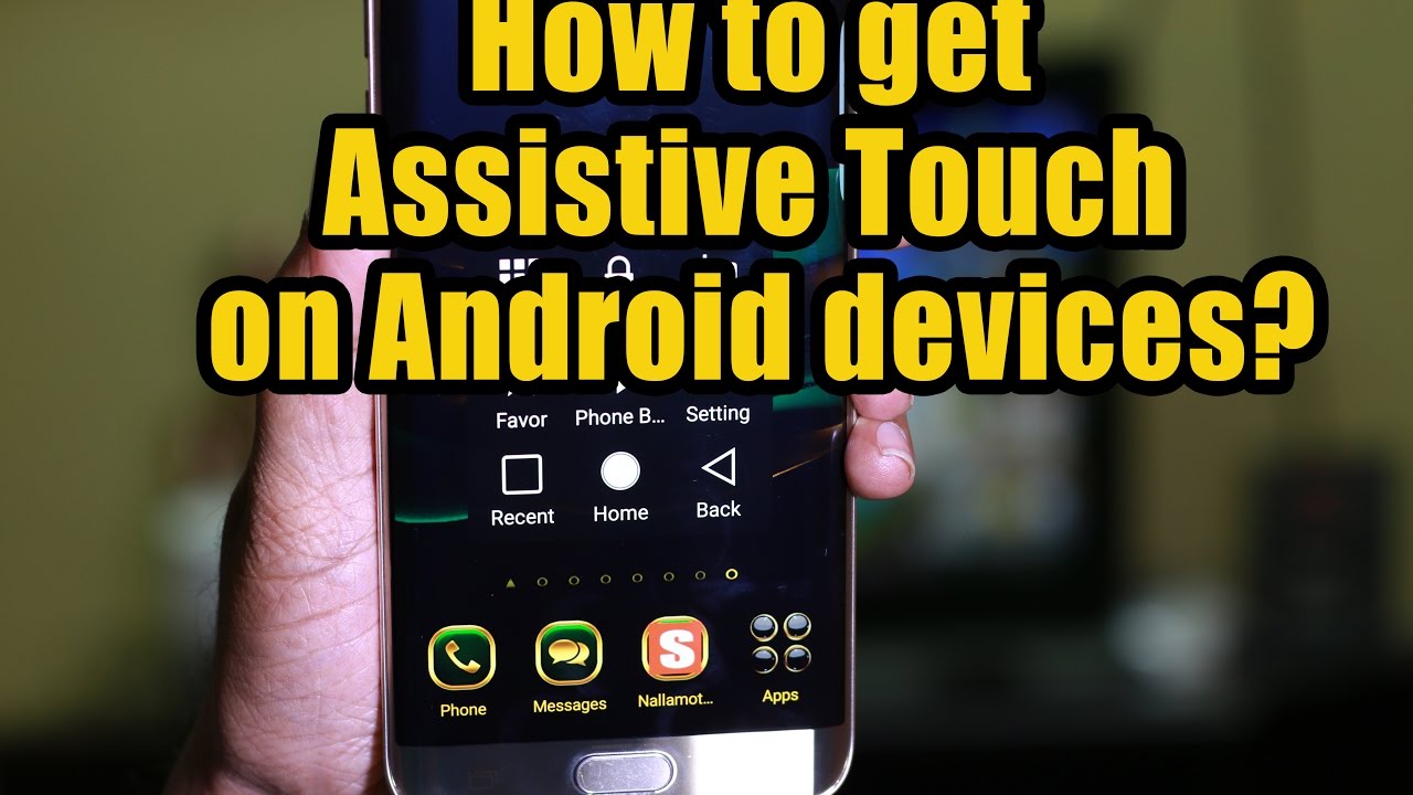 How To Get Assistive Touch On Android Devices? - YouTube