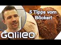 Früh aufstehen, hart arbeiten, früh ins Bett: 5 Tricks im Alltag eines Bäckers | Galileo | ProSieben