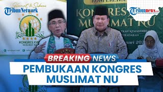 🔴BREAKING NEWS [PORTRAIT]: Prabowo dan Gibran Hadiri Pembukaan Kongres Muslimat NU XVII di Surabaya