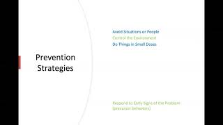 Strategies to Prevent Behavior Problems