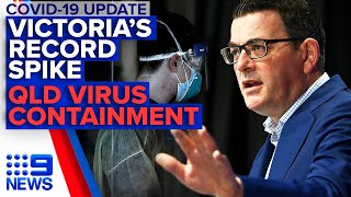 Coronavirus: Victoria's case update and new restrictions | 9 News Australia