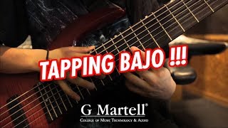 Como tocar Tapping en Bajo | Capsula G Martell