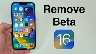 iOS 16 - How to Remove the Beta and Update to Final Version!
