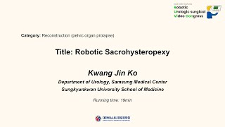 Robotic Sacrohysteropexy