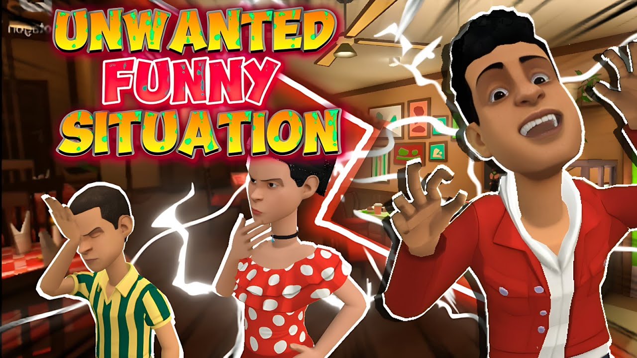 Unwanted Funny Situations Cartooniwood Comedy Video Youtube