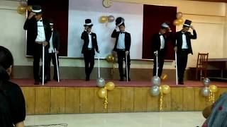 Charlie Chaplin dance in Indian Version ( St. Anthony's College Shillong)