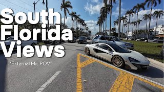 McLaren 570s POV: 2:00pm in Palm Beach Florida