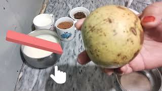 Wood Apple  Recipe/Baelgiri Fruit joint pain Halwa Recipe By colourful Meals Jordan K Dard Ka Ilaj