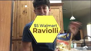 $5 Walmart Ravioli Review \u0026 Cook With Me!