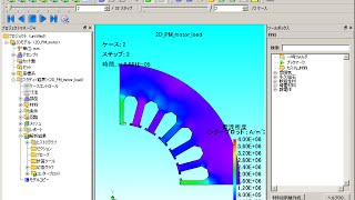 積層鋼板内の渦電流解析