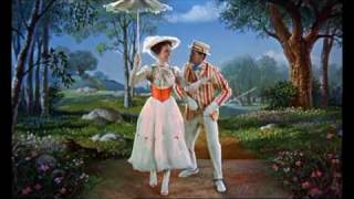 Mary Poppins Chalk Drawing Scene