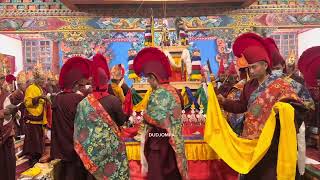 DRUBCHEN PUJA AT TSEZANG PHUK ORGYEN DODUL LING MONASTERY AT MUGU KARMARONG. #dudjompa #nyingma 🙏🙏🙏🙏