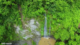 Beautiful sohosrodhara waterfall 2 sitakundu . shitakundu tour 2023. sitakundu waterfalls