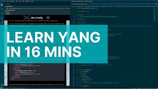 Learn YANG!  Tutorial for Beginners (Yet Another Next Generation)