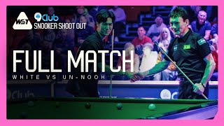 Legend White Takes On 2019 Winner Un-Nooh! 🍿 | 9Club Snooker Shoot Out