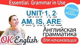 Практика к Unit 1, 2 - Глагол BE в Present: IS, ARE в утверждениях, вопроса и отрицаниях