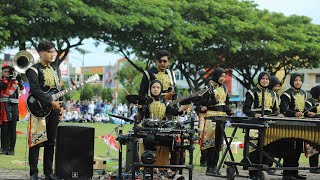 FULL Pocut Meurah Intan MARCHINGBAND Ft Joel Pasee ( HUT RI ke 78 Tahun 2023) Lhokseumawe