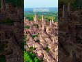 Tuscany, Italy. San Gimignano, medival Manhattan #historictowns #dronefootage #sangimignano #travel