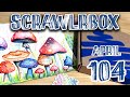 Unboxing Scrawlrbox PLUS Scrawlr Challenge April 2024 - Box 104 - Art Subscription Boxes