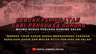 NGERI BANGET❗ MEREKA MENGUSIK PENJAGA GUNUNG SALAK || CERITA MISTIS PENDAKI GUNUNG