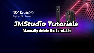 JMStudio Tutorials Manually Delete the Turntable