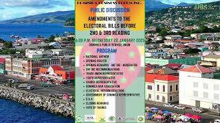 Dominica Business  Forum Discussion on Electoral Reform