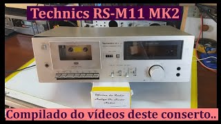 Stereo Cassette Deck Technics RS M11 MK2 Todos os vídeos deste modelo