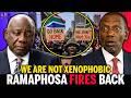 RAMAPHOSA FIRES BACK! “South Africans Are NOT Xenophobic”