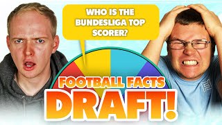 We Brought Back The *FOOTBALL FACTS DRAFT* And The Teams Were INCREDIBLE!!!