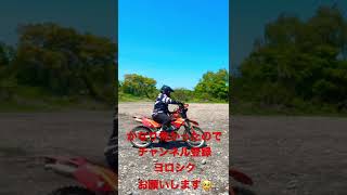 【猿ヶ島】人生初のアクセルター #shorts #gopro #klx #バイク ＃猿ヶ島