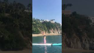 SUP Yoga in Mexico with Heidi Michelle!