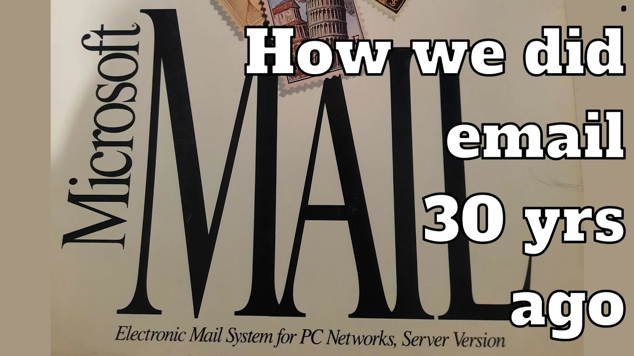 How we did email 30 years ago