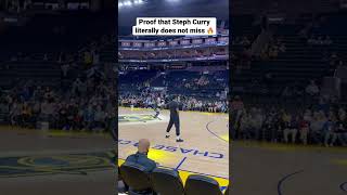 Steph Curry literally didn’t miss a single shot before the game 🔥(via @migrantch