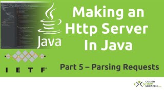 Make a Simple HTTP Server in Java - Java Tutorial - Part 5: Parsing Requests
