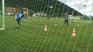 torwart.de-Training mit Thomas Schlieck - Beinarbeit, hoher Ball und Schuss