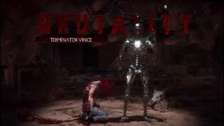 Mortal Kombat 11 : Terminator Fatality e Brutality ITA